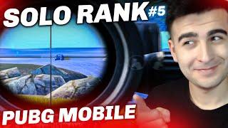 Herkes Bunun Tadını Bilmez - Solo Rank #5 | PUBG Mobile