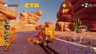 Crash Team Racing "Nitro Fueled": Dingo Canyon (CTR Challenge) [1080 HD]