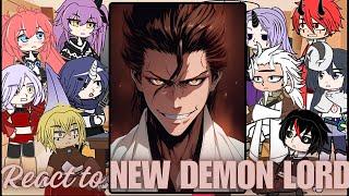 Rimuru Tempest react to aizen sosuke as demon lord | Gacha life | slime | Bleach | kurosaki ichigo