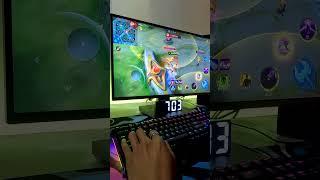 Chou Double Dash + Kick BackMOBILE LEGENDS PC HANDCAM #nolinggaming #shorts #short #mlbb