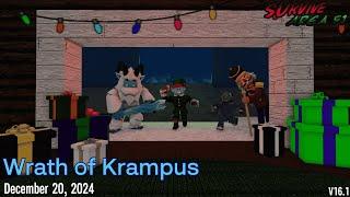 Wrath of Krampus UPDATE TRAILER - Roblox Survive and Kill the Killers in Area 51 !!!