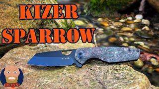 Kizer Sparrow Titanium Frame Lock