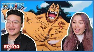 ODEN INVADES OROCHI'S CASTLE | One Piece Episode 970 Couples Reaction & Discussion