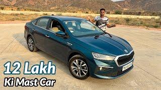 Kya ye office mai alag hi tashan degi? - 2024 Skoda Slavia automatic petrol pure drive review