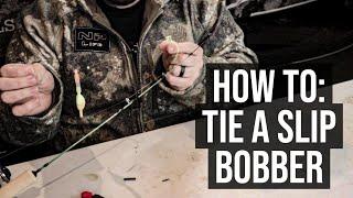 How To Tie A Slip Bobber | Fishing Basics | NPLife
