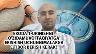 EKODA 1-URINISHNI O'ZIDAMUVOFFAQIYATGA ERISHISH UCHUNNIMALARGA E'TIBOR BERISH KERAK!