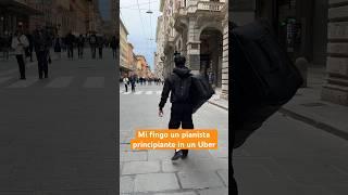 Mi sono finto un pianista principiante in un Uber ️#prank #piano #pianist