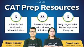 CAT 2024 Preparation Resources - Free CAT Mocks, CAT Daily Targets, CAT Previous Papers