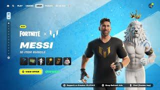 NEW LIONEL MESSI BUNDLE! Fortnite Item Shop [December 13th, 2024]