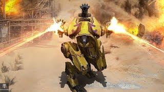 Underpowered Bolt Robot Exterminating Enemies In Champion League | War Robots