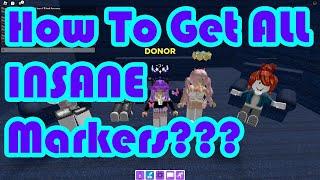 How To Get ALL INSANE MARKERS in Find The Markers Roblox 2024