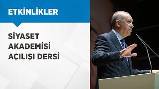 Siyaset Akademisi Açılışı Dersi