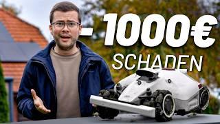 Schockierende Bilanz: 1000€-Schaden durch Mähroboter... (Luba 2)