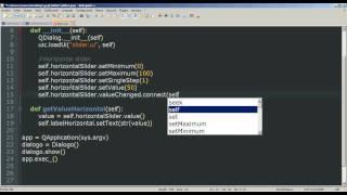 14 - Python PyQt (Interfaz gráfica) - Slider Horizontal y Vertical