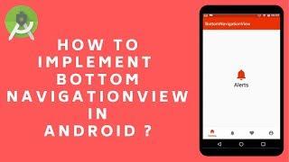 Android Material Design : How To Implement BottomNavigationView In Android App