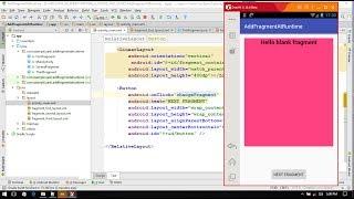 Yash Softech Tutorials:  How to Add Fragment At Run Time In to Activity  .