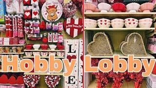  Hobby Lobby Valentine's Day Decorations Preview 2025!!! 