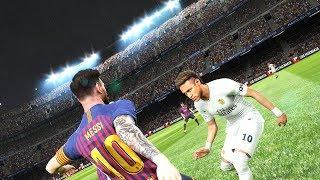 PES 2019 Realistic | Barcelona vs PSG - Messi vs Neymar | Fujimarupes