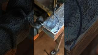 old welder's quick trick for cutting thin metal corners #welding #welder #metalworking #fabrication