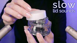 [ASMR] Slow Lid Sounds (NO TALKING)