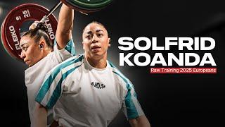 The Strongest Woman In Weightlifting's INSANE Training (122kg snatch, 157kg clean!)