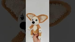 Фенек,маленький лисёнок с большими ушами))Fennec #amigurumi#crochet #амигуруми#лиса  #вязаниекрючком