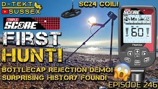 Nokta Triple Score FIRST HUNT! | Bottlecap Rejection! | Surprising HISTORY Found! | Episode 246