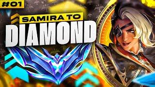 How to play Samira in low Elo - Samira Unranked to Diamond #1 | Samira ADC Gameplay Guide