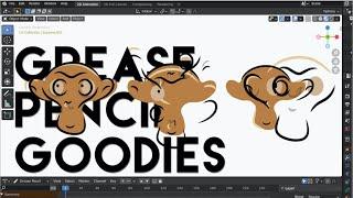3 Grease Pencil Goodies in Blender 3.0 // Learning Blender 2D