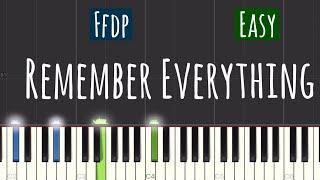 Five Finger Death Punch - Remember Everything Piano Tutorial | Easy