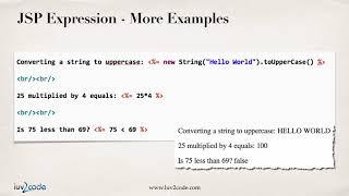 11 JSP Tutorial #11   JSP Expressions