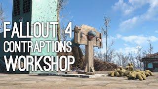 Fallout 4 Contraptions Workshop DLC Trailer - Fallout 4 Contraptions DLC Gameplay Trailer