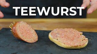 Make Teewurst at home - Delicious delicate spreadable sausage