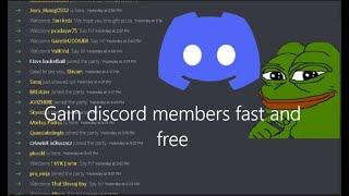 Free way to get get discord members. UltraJoins