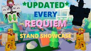 Jojo Blox - (UPDATED) ALL REQUIEM STAND SHOWCASE