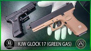 Обзор на пистолет KJWorks GLOCK 17 (CREEN GAS) GBB-TBC (металл) KP 17.