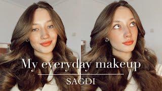 Мой повседневный макияж / my everyday makeup / крашусь, показываю косметику/ sagdi