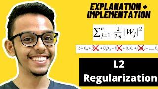 L2 Regularization neural network in Python from Scratch | Explanation with Implementation