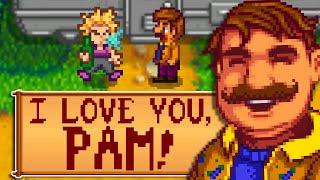 The Stardew Mod Where Pam Marries Gus.