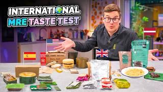 Chef Taste Tests International Military Ration Packs (MRE)