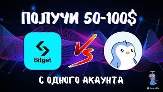 PENGU Забираем Airdrop от 50 до 100$ на бирже Bitget  |  Инструкция Как Получить и Что Нужно Делать