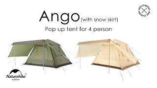 Naturehike Ango Pop up tent for 4 person