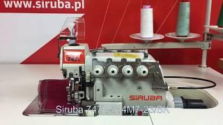 Overlock Siruba 747L-514M7-23/BK