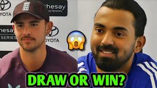 DRAW or WIN? KL Rahul & Josh Tongue HUGE REVEAL! | India Vs England 1st Test 5th Day News