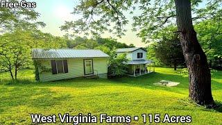West Virginia Farms For Sale | 115 Acres | West Virginia Land For Sale | Free Gas | Low Taxes
