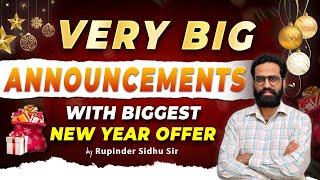 BIG ANNOUNCEMENTS|| BIG OFFER️|| BY RUPINDER SIDHU