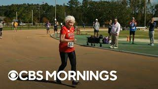 105-year-old Louisiana woman, Julia Hawkins, sets world record in running