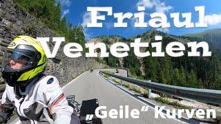 Sella di Rioda - Sella di Razzo - Sella Ciampigotto | Friaul | Venetien| Motorradtour