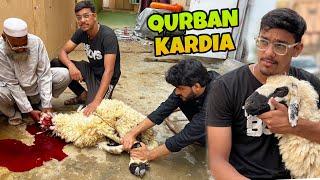 ALHAMDULLILAH APNA DUMBA QURBAN KAR DIYA  | EID VLOG | GONE EMOTIONAL  | @mishkatkhan