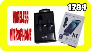 VIRAL !!! Wireless Microphone Bagus & MURAH  Unboxing & Review Wireless Lavalier Microphone